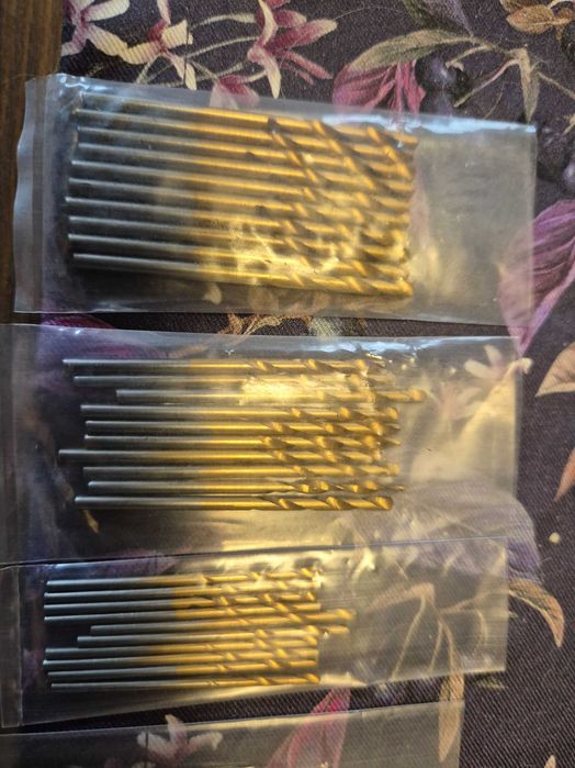 Wiertła do metalu zestaw 1-3mm 50szt