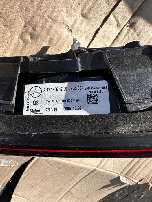 Visor mercedes w177 ( farolins