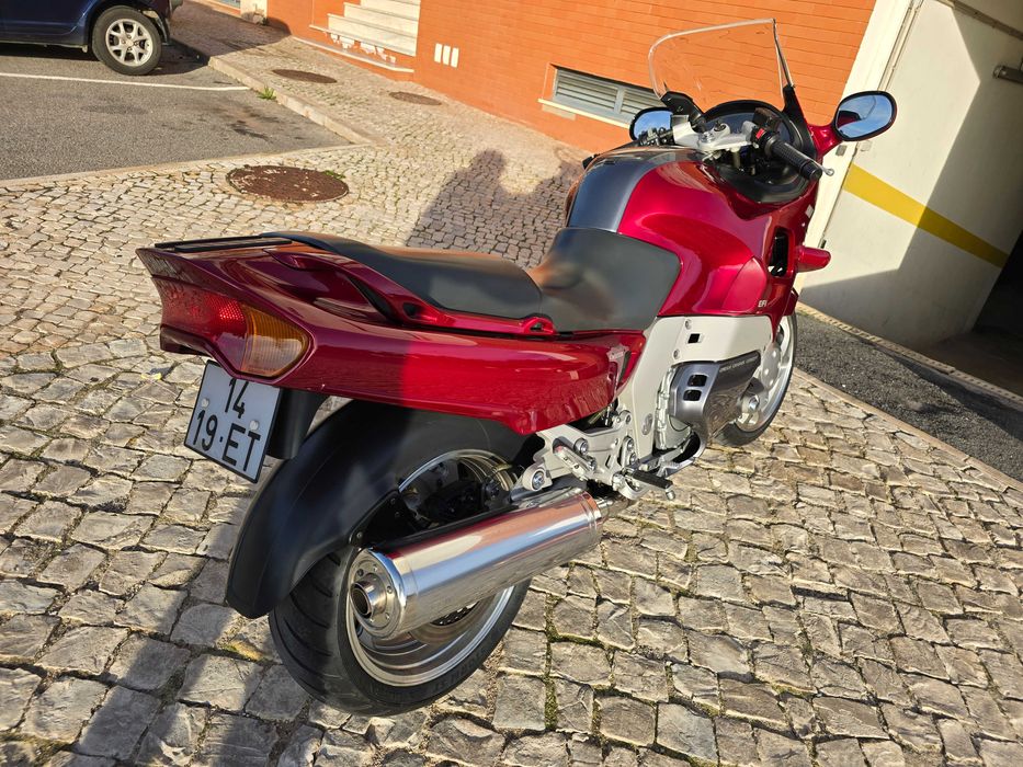 TGV = YAMAHA GTS 1000 ,Conduzir Mota sem vento