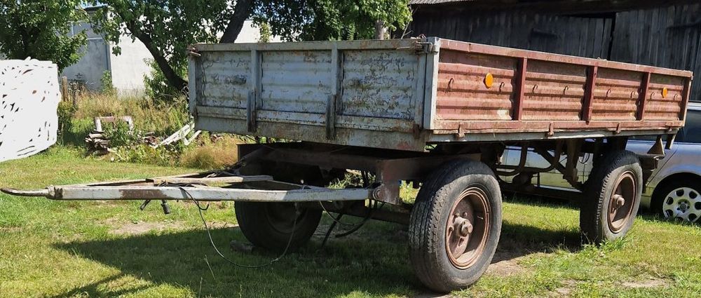 PRZYCZEPA AUTOSAN D46A, zarejestrowana z dokumentami