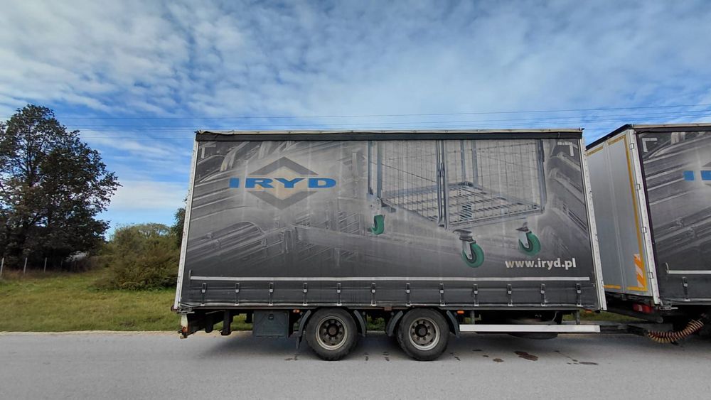 Plandex TANDEM PRZEJAZDOWY 6.6X 2.5 X 3H DACH ZSUWANY