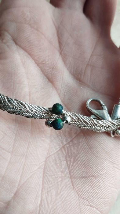 Чокер серебро плетение викинг ручная работа