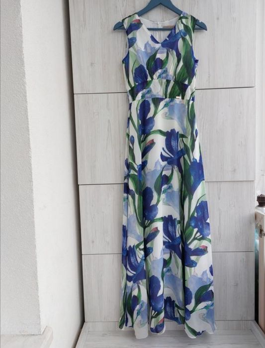 Брендова довга сукня Green world S