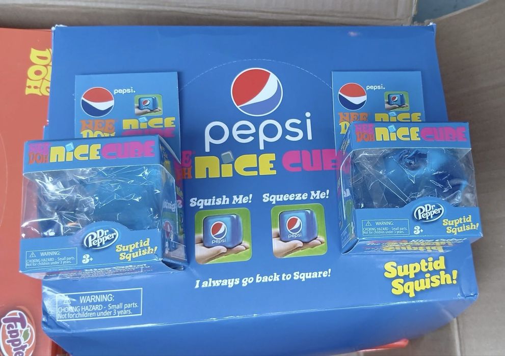 Антистрес лід, кубик NeeDoh Nice Cube, антистрес кубик льда