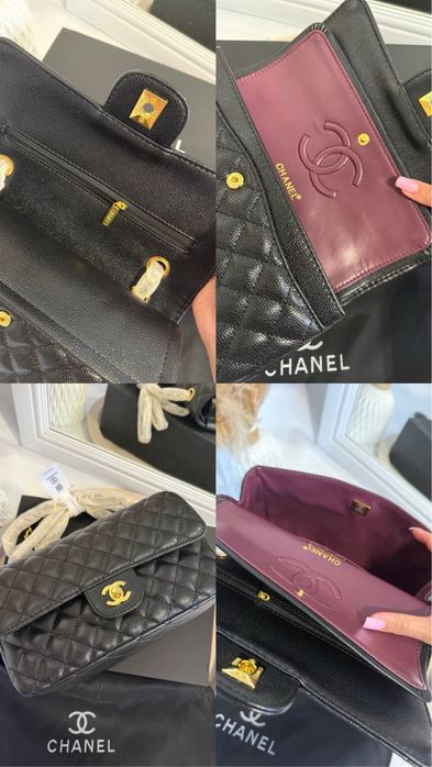 Сумка Chanel Double Flap. Шкіряна сумка Шанель
