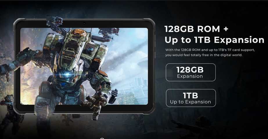 Hotwav R8 Tablet. 12Gb(4+8)/128Gb, 10800Маh, 13Mp, Dual SIM 4G+Wi-Fi