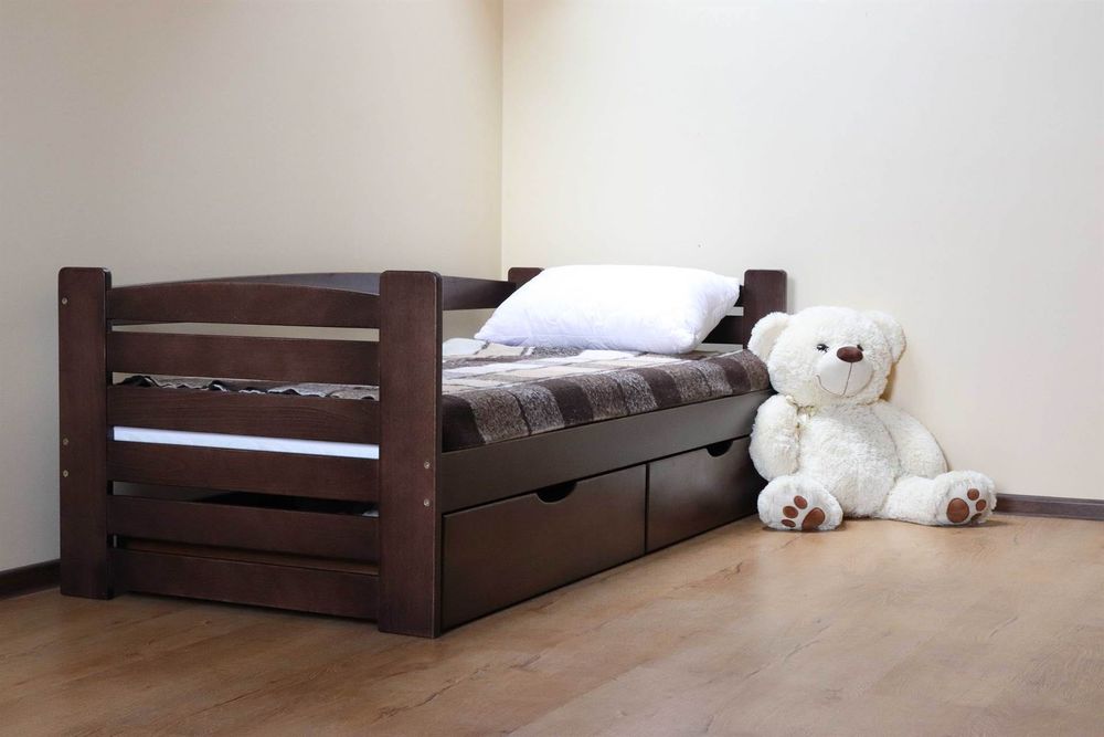 Ліжко дитяче Карлсон.Масив дерева-бук 80х190см.