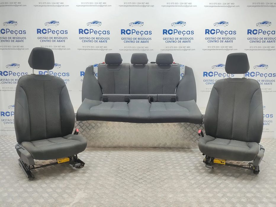 Conjunto Bancos Originais Tecido BMW Serie 1 F21 3 Portas Serie 2 F22