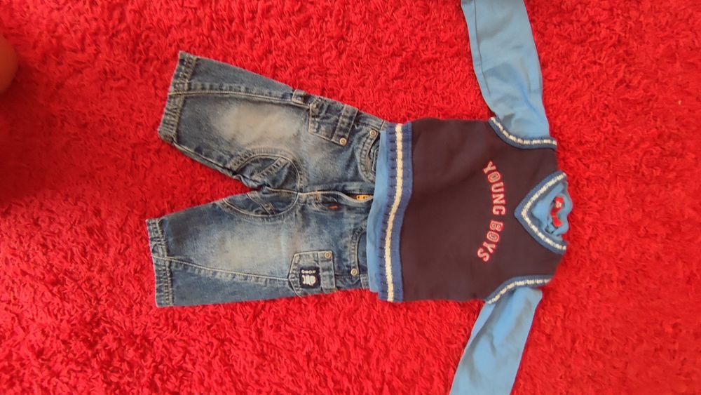 Conjunto 6 peças, 6-9 meses Zara