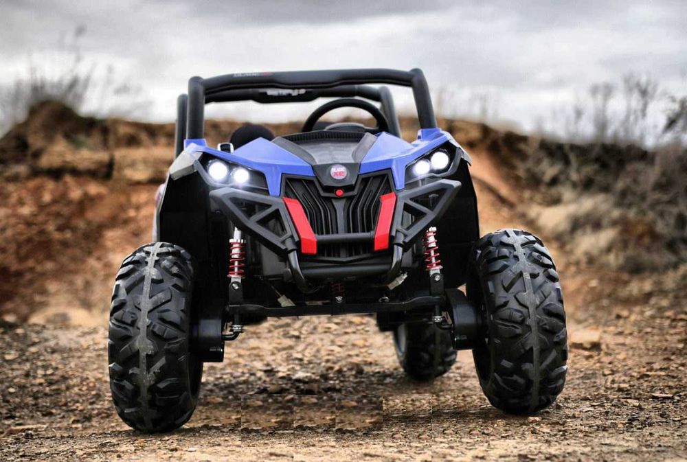 TERENOWY BUGGY UTV 24V 480W 4x4 Elektryczny Auto Akumulator 2 DZIECI