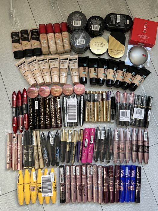 Розпродаж туші Maybelline, L’oreal