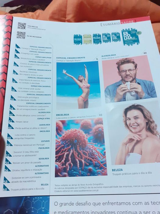 Revistas Saúde e Bem-estar