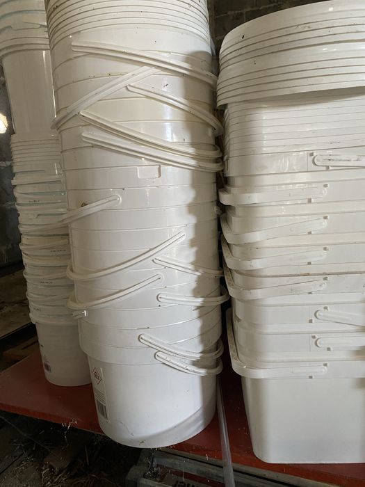 Wiadra plastikowe 10l i 5l mocne