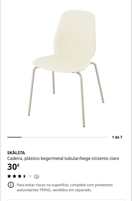 2 Cadeira SKALSTA Ikea