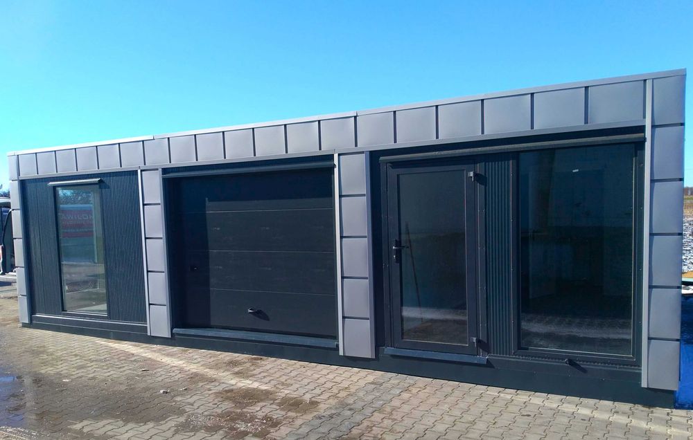 Garaż magazyn wiata schowek z płyty PIR PRODUCENT