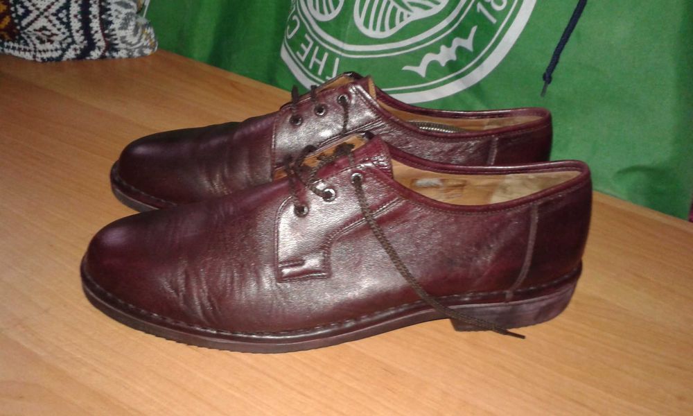 Super Skorzane Retro pantofle Sioux