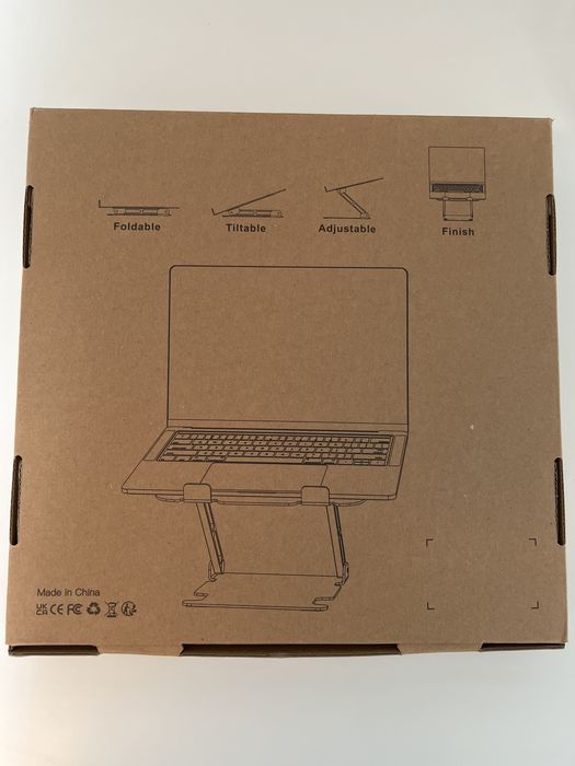 3 soportes de laptop regolaveis em aluminio - como NOVOS