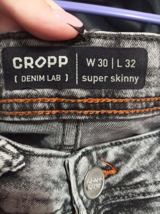 Чоловічі джинси CROPP | W30 L32 | Super Skinny

Продам стильні чоловіч
