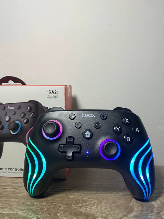 Набір з 2-х бездротових джойстиків для PS4/5, PC, Nintendo Switch || HOCO GA2 Unicorn