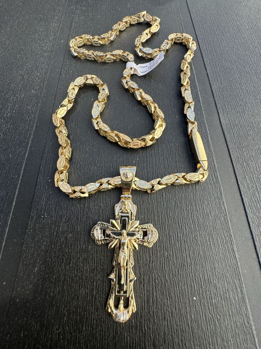 Nowy Złoty Łancuszek Cartier 585 14K, waga 44 gram