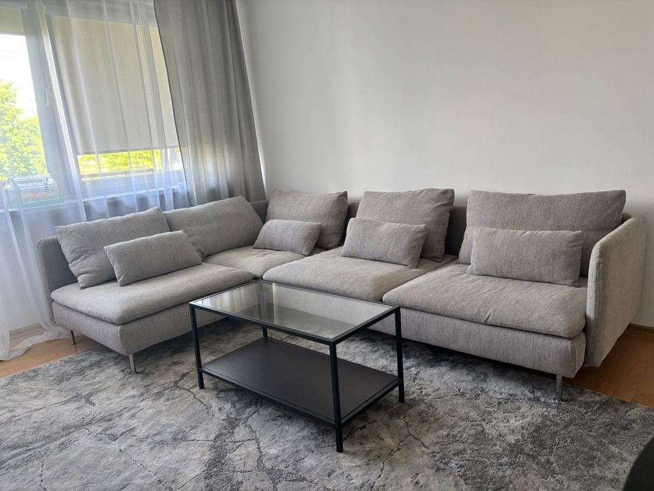 Kanapa IKEA SODERHAMN/ Viarp beż/brąz