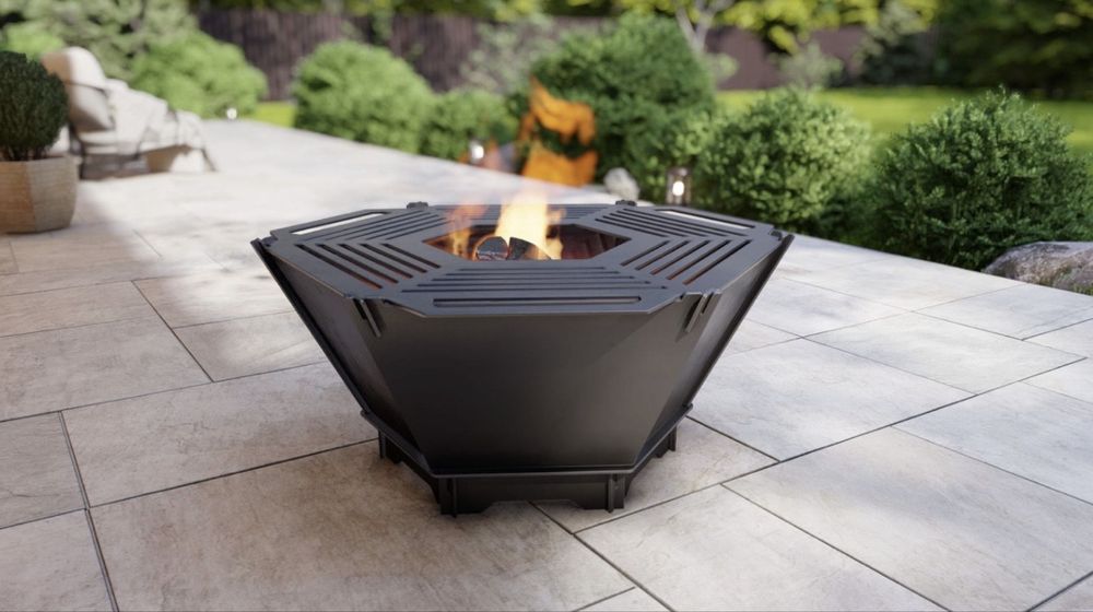 Palenisko ogrodowe PREMIUM GRILL 76cm Hexagon