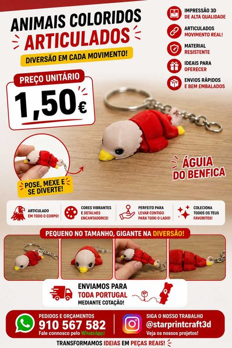 Chaveiros para mochilas e bolsas escolares