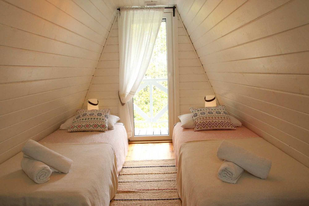 Domki na Kaszubach Grygielówka sauna i jacuzzi