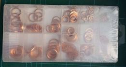 Conjunto Anilhas Cobre - 150 pçs - Embaladas!