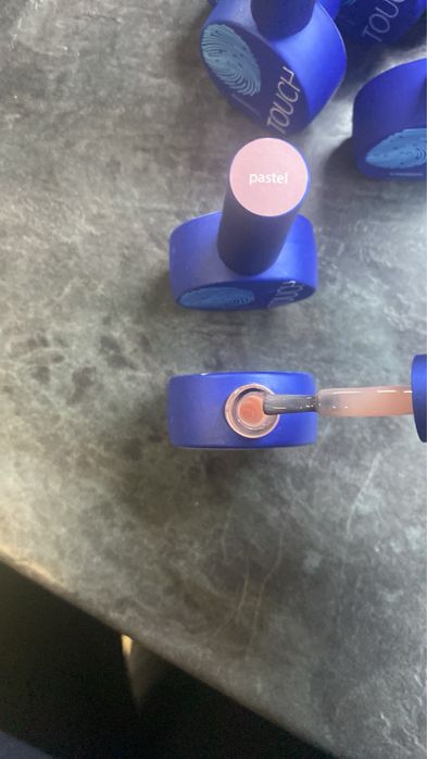 Камуфлююча база TOUCH, кольорові бази, гель-лак, лак, професійна база