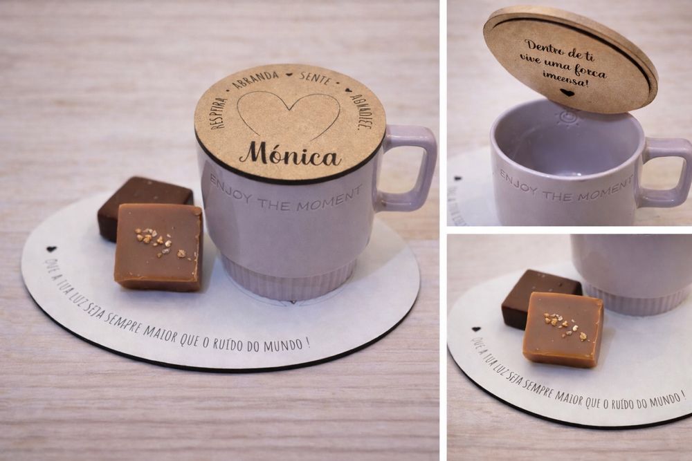 Caneca - Base e Tampa - Personalizado a gosto