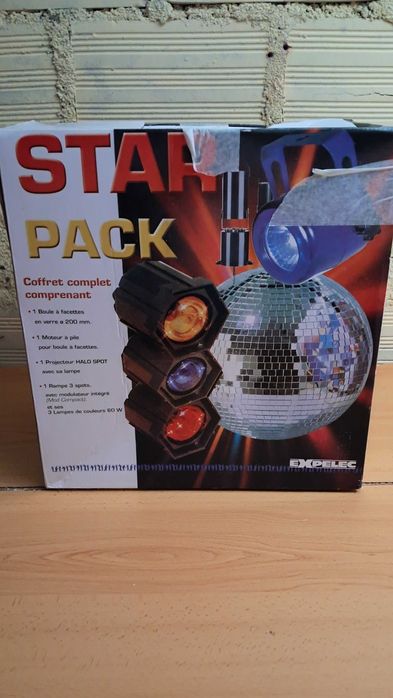 Conjuntos iluminação para discoteca e bola a facetas