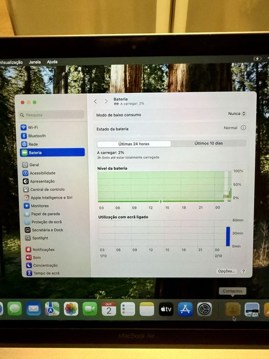 MacBook Air 13.3” M1 – 8GB / 256GB – Praticamente Novo