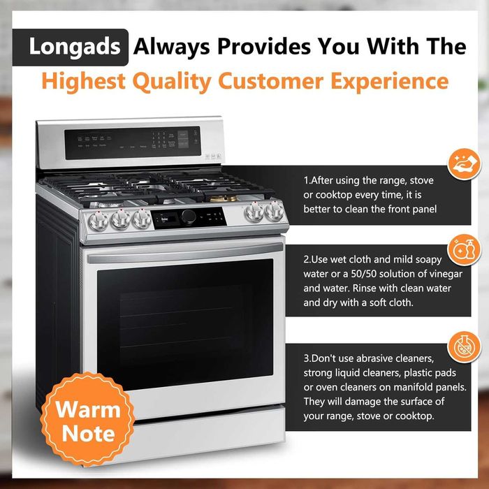 Ручки керування пальником, конфоркою, духовкою, газовою плитою Samsung