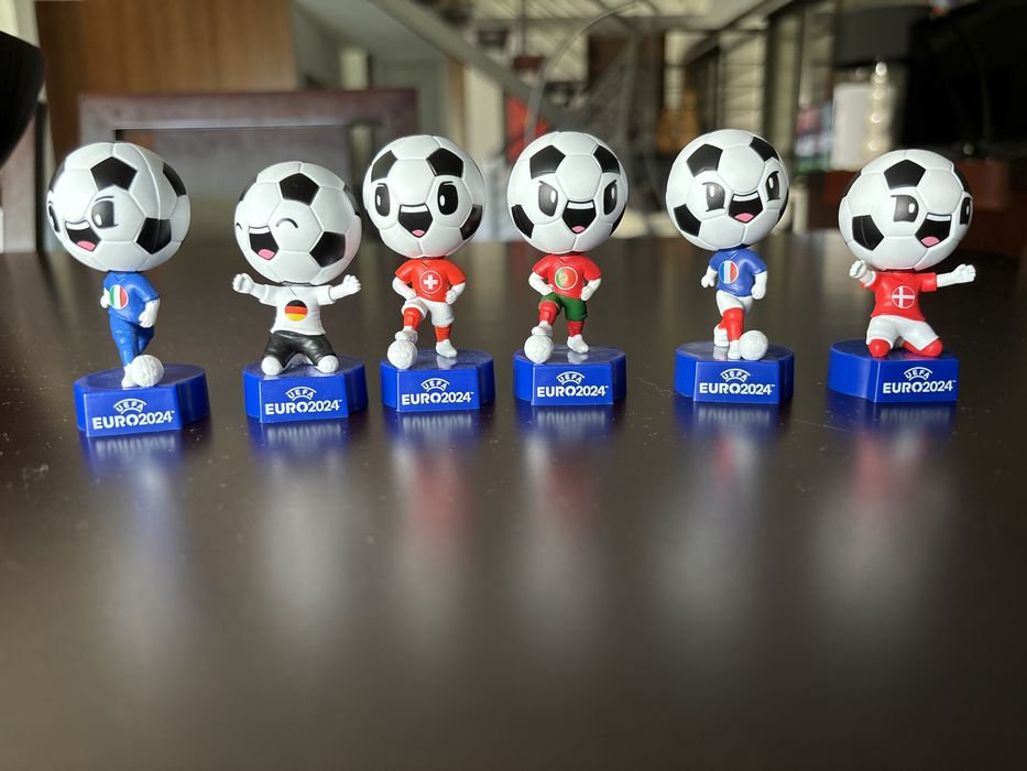 6 Bonecos do euro 2024