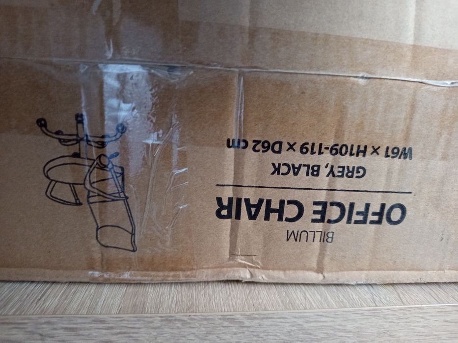 Nowe krzesło obrotowe Jysk