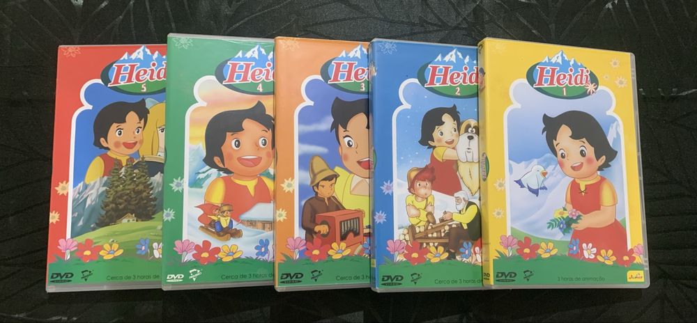 DVDS Heidi originais