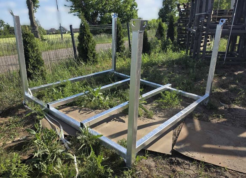 Paleta wielkogabarytowa 2,0x1,8x1,28m (ścianka 3mm) na podesty, sklejkę lub inne elementy