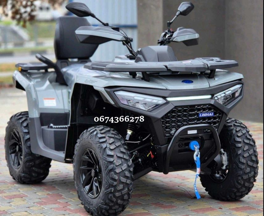 Квадроцикл LINHAI VALOR 550 EFI EPS KM База ЛОНГ 4х4 Підсилювач керма