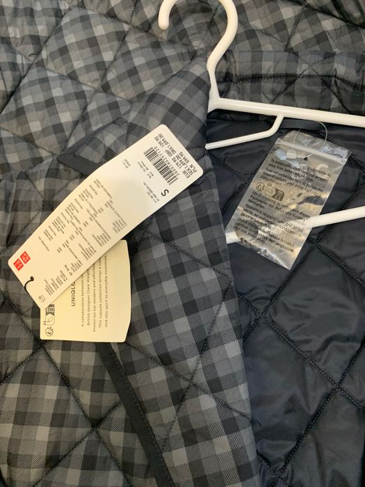 Стьобане пальто лайнер  uniqlo обмін