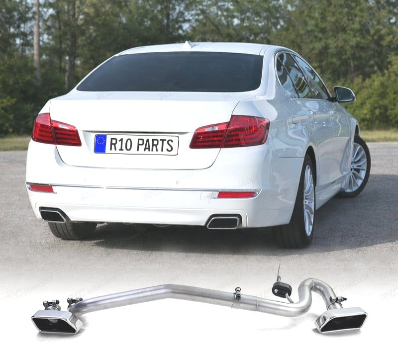 KIT PONTEIRAS DE ESCAPE DUPLA BMW F10 F11 F12 F13 LOOK M V8