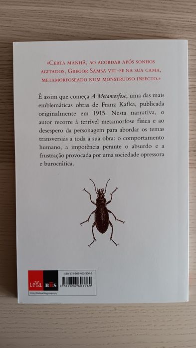Franz Kafka, A Metamorfose