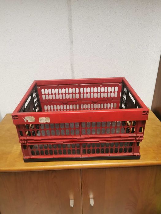 Caixas de arrumação desmontaveis
