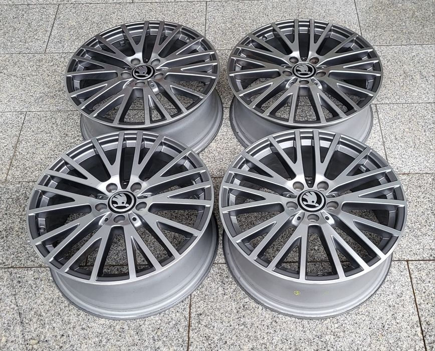 Alufelgi 18 5x112 Skoda Superb Octavia Karoq Kodiaq Yeti Scout #63