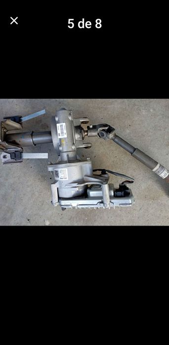 Peca de carro columa direção