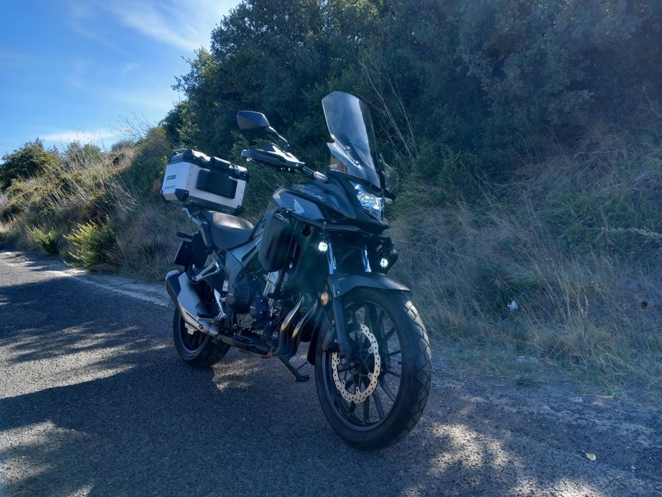 Honda cb500x com muitos extras