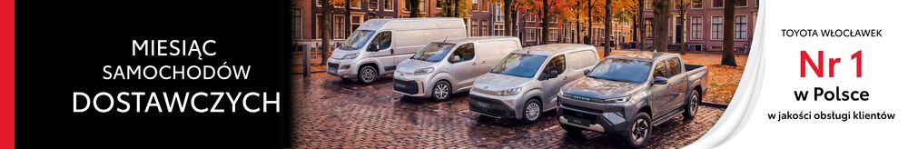 Toyota Jaworski Auto Włocławek top banner