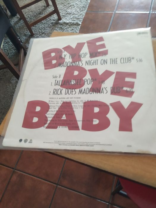 Maxi single de Madonna.