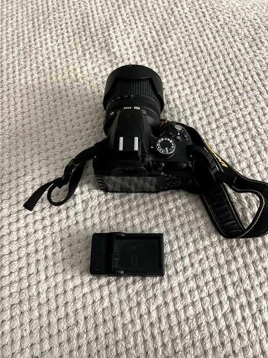 Nikon 3200D lente Nikkor 18-105mm