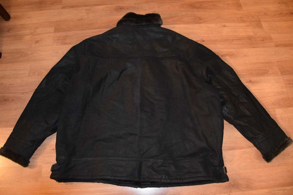 Greyes By All Size Company-ocieplona pilotka ze skóry r.6XL